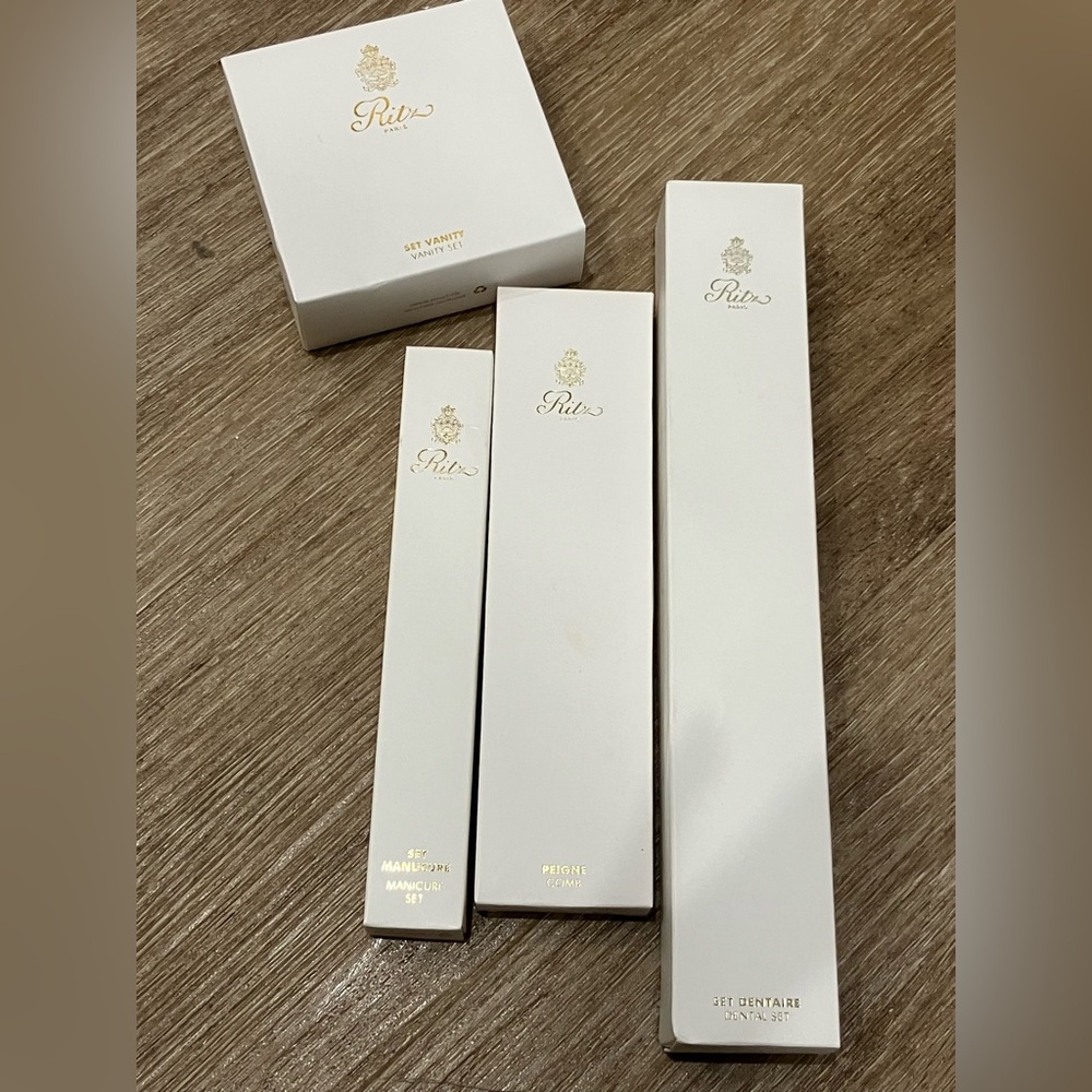 Ritz Paris bath and body set